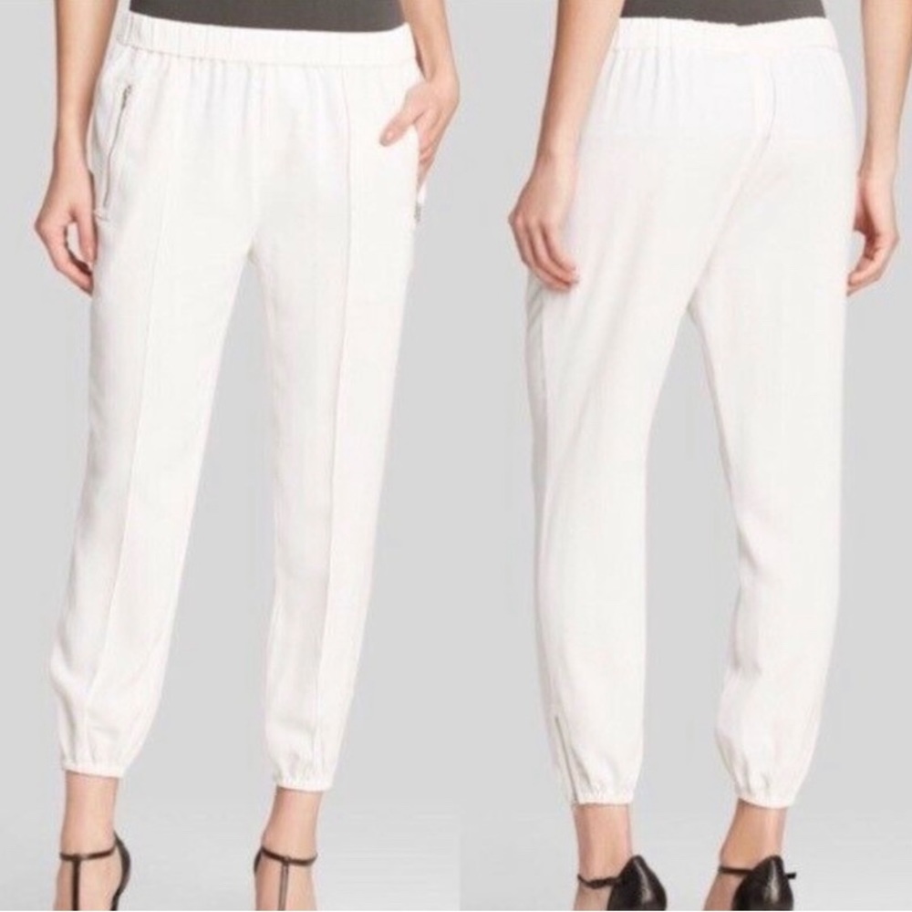 Joie white joggers
